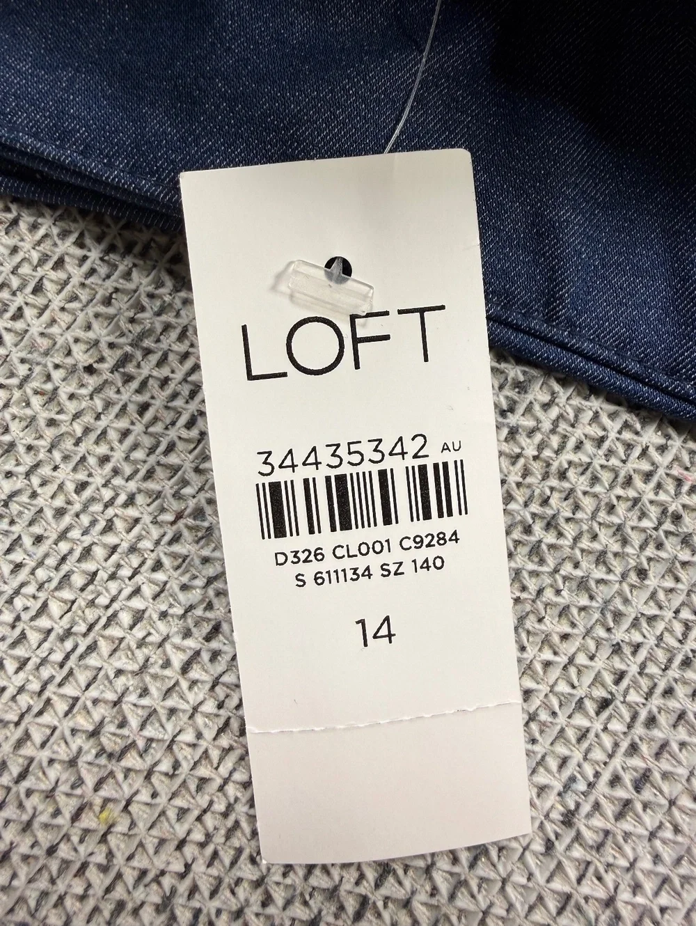 LOFT The Riviera Short Women 14 Curvy Blue